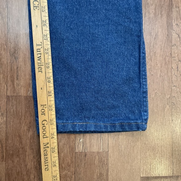 NWT Wrangler 936PWD  Mens 32x34 Denim Cowboy Cut Slim Fit Jeans - Picture 7 of 9